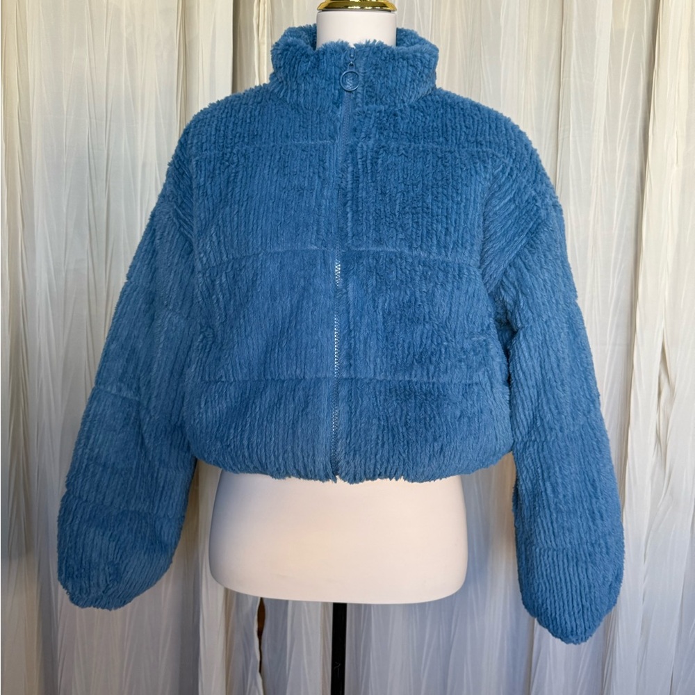 Cozy Blue Fleece Jacket